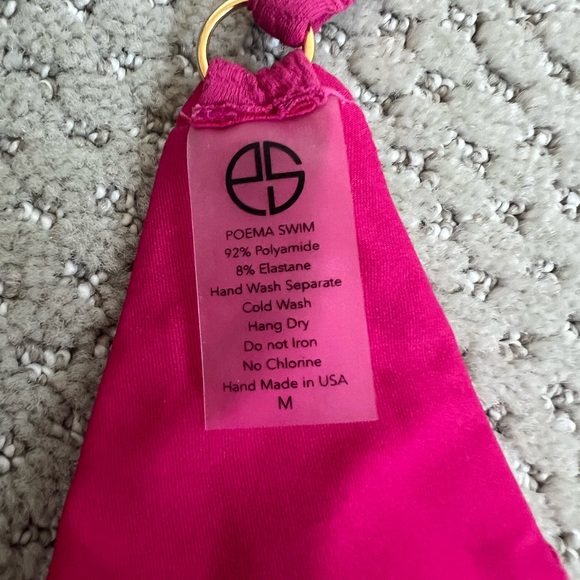 Poema Swim Pink upside down Triangle Bikini - Picture 5 of 8